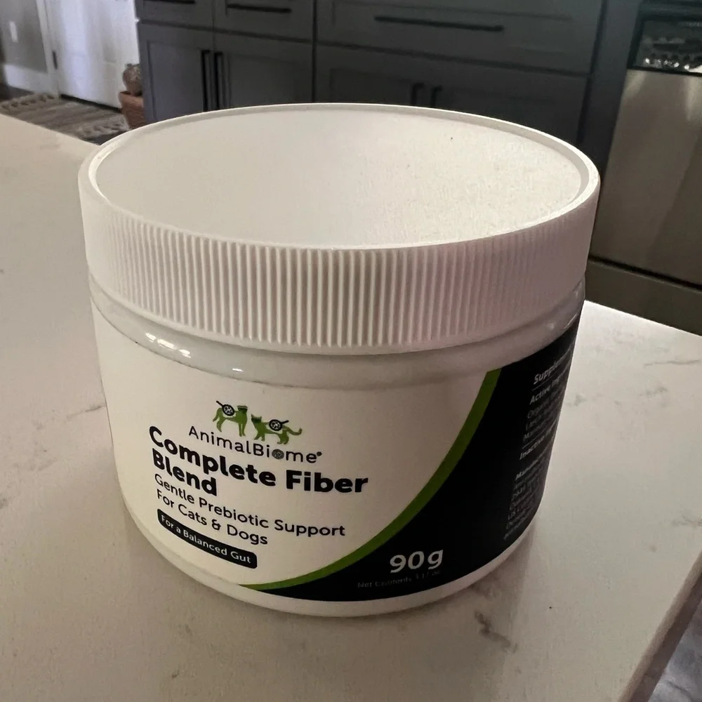 Complete Fiber Blend for Dogs - White